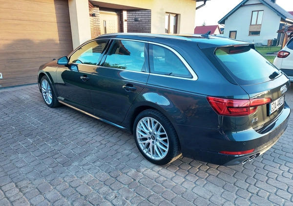 Audi A4 cena 104900 przebieg: 139740, rok produkcji 2016 z Kąty Wrocławskie małe 436